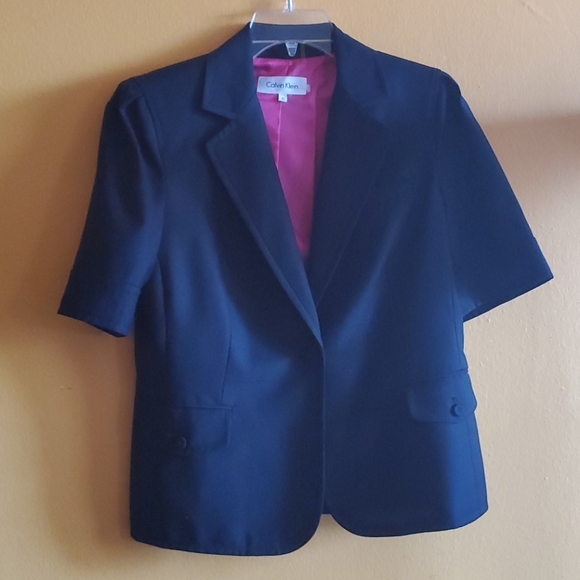 Calvin Klein Short Sleeve Skirt Suit - Picture 7 of 9